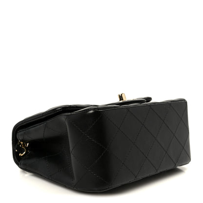 Chanel Lambskin Quilted Mini Square Flap Black 3 of 11