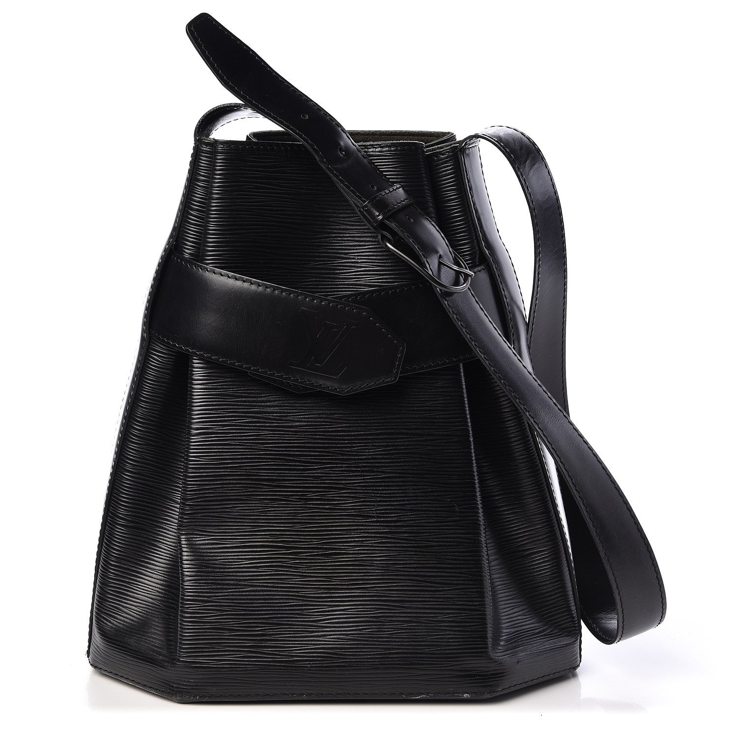Louis Vuitton Epi Sac D'Epaule Black 1 of 13