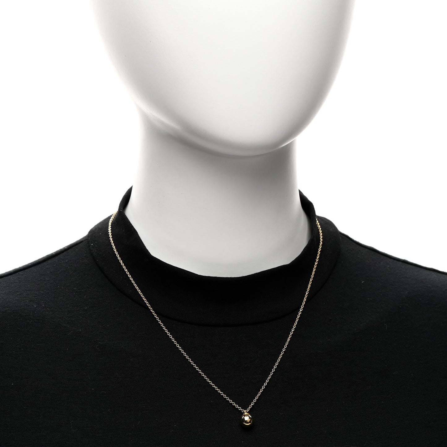 18K Yellow Gold 8mm HardWear Ball Pendant Necklace