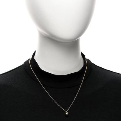 Tiffany 18K Yellow Gold 8mm HardWear Ball Pendant Necklace 2 of 5