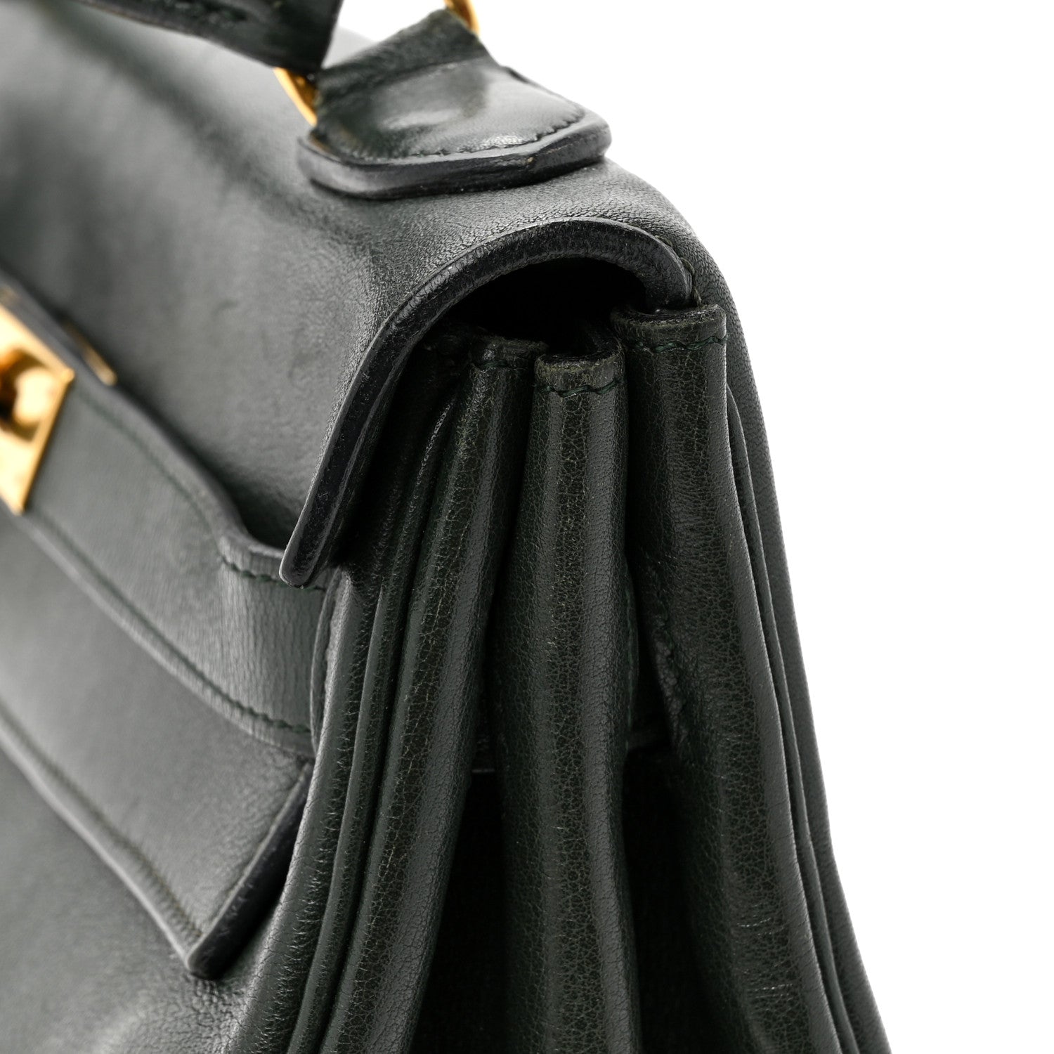 Hermes Gulliver Kelly Retourne 32 Vert Fonce 19 of 20