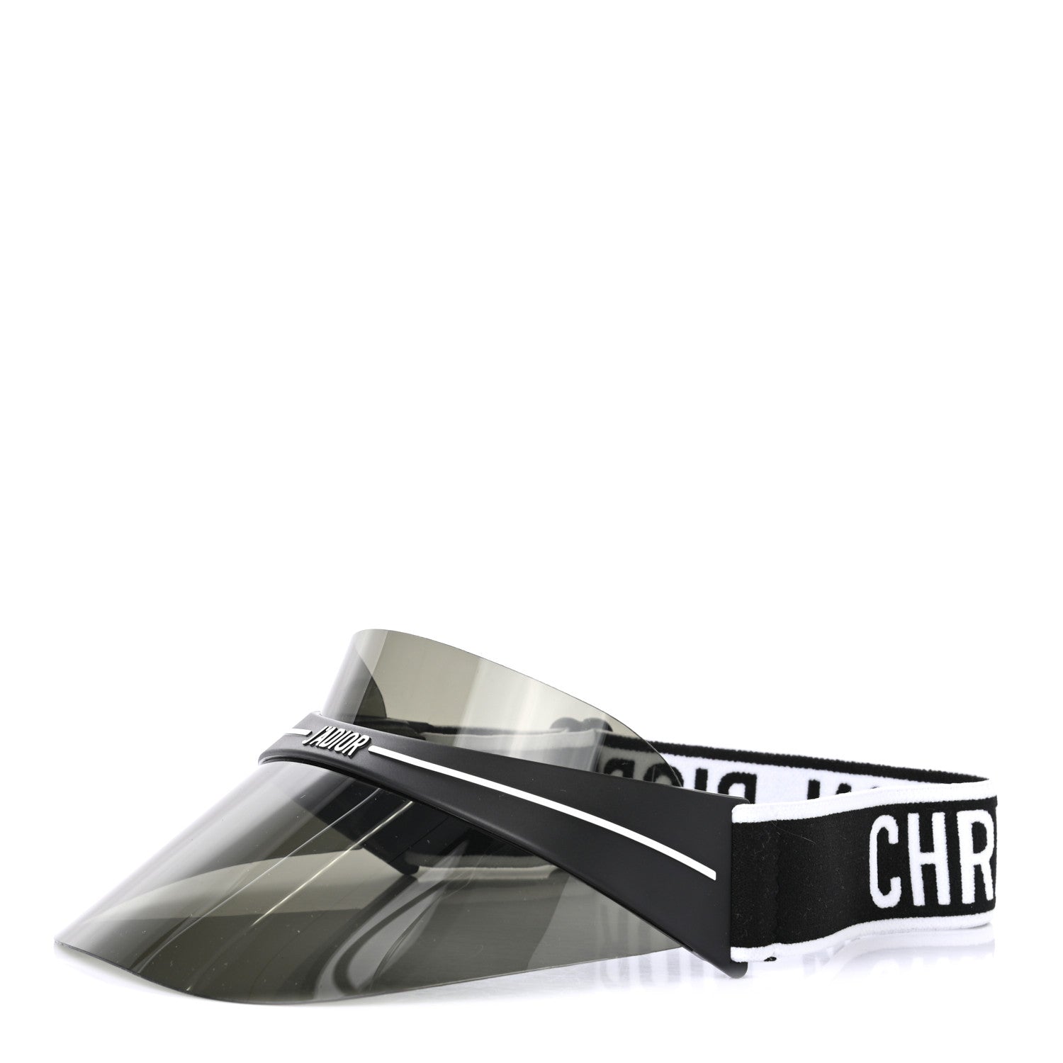 Christian Dior Mirrored DiorClub1 Sun Visor Black 1 of 9