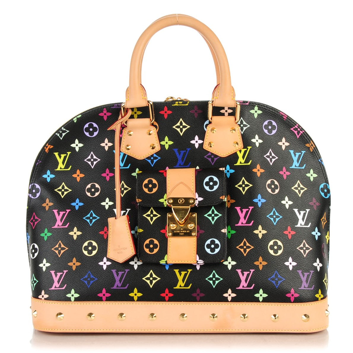 Monogram Multicolor Alma GM Black