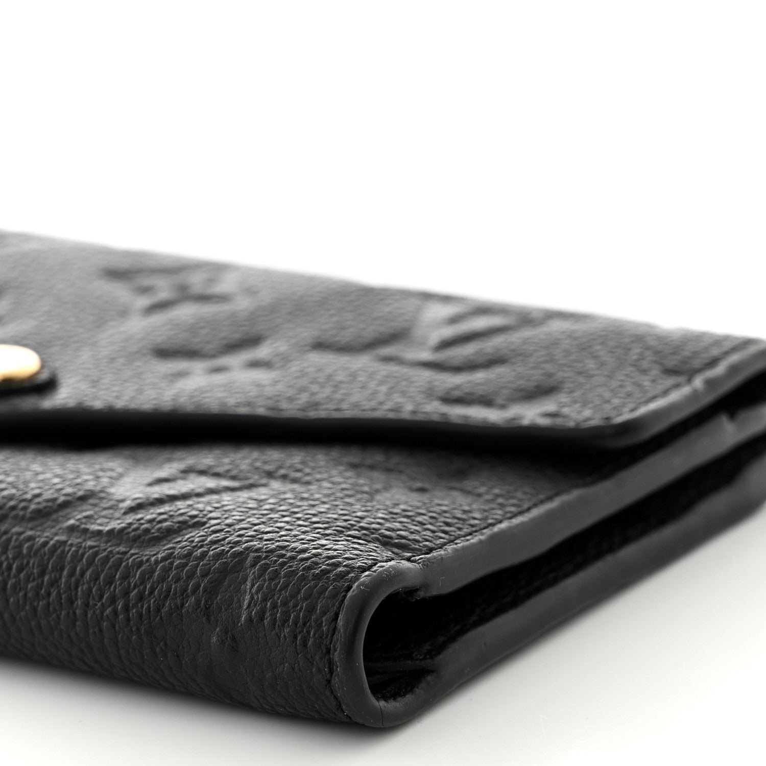 Louis Vuitton Empreinte Compact Curieuse Wallet Black 9 of 10
