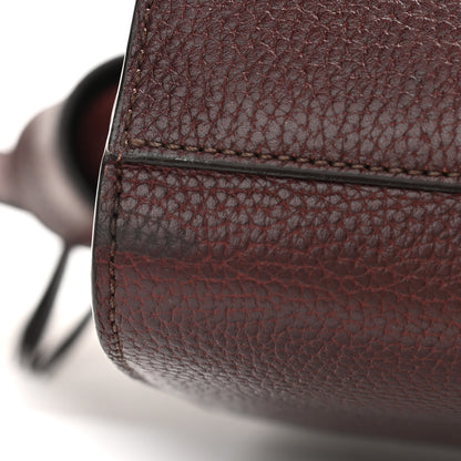 Mulberry Grain Vegetable Tanned Calfskin Zipped Bayswater Oxblood 10 of 11
