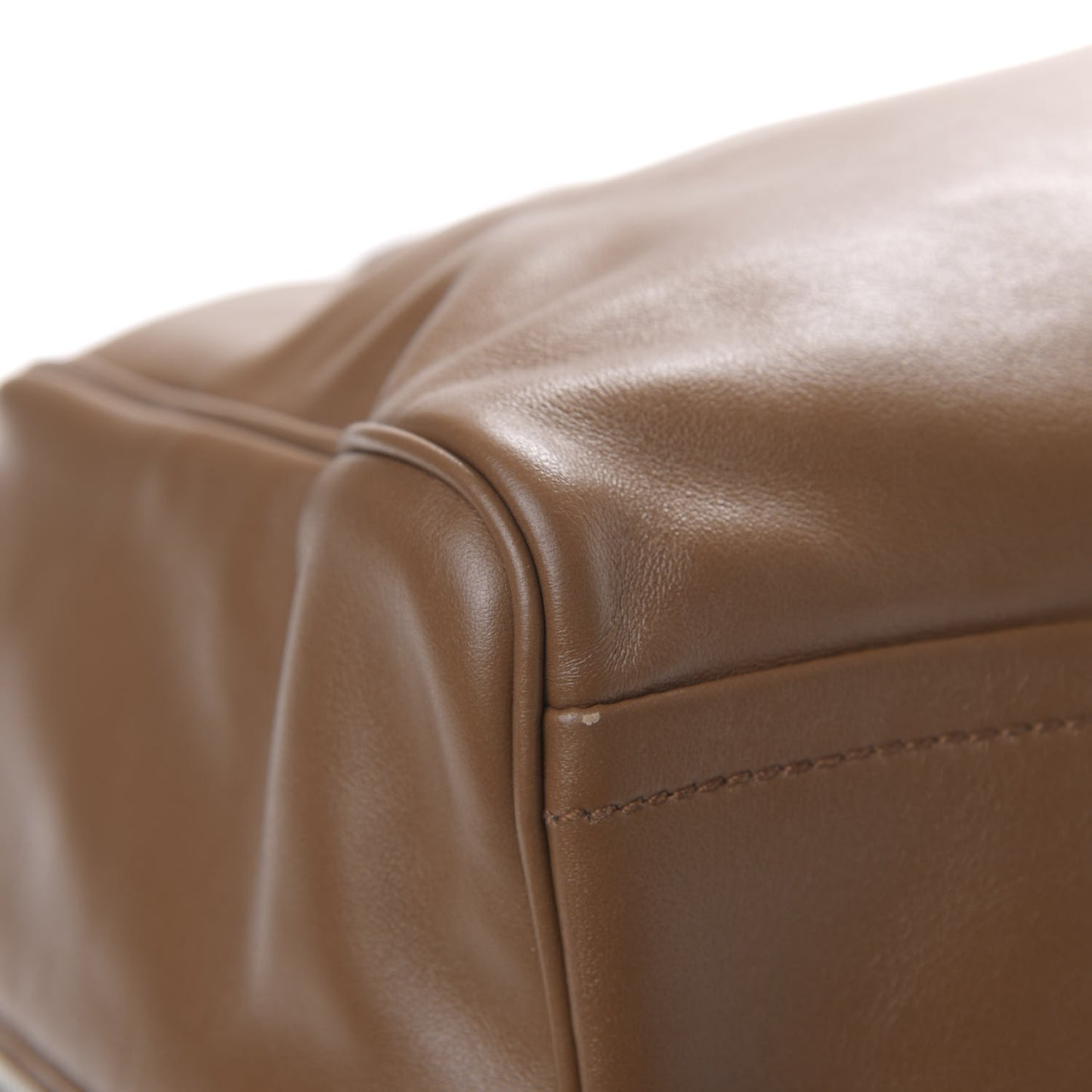 Soft Calf Medium Inside Tote Cannella Turchese