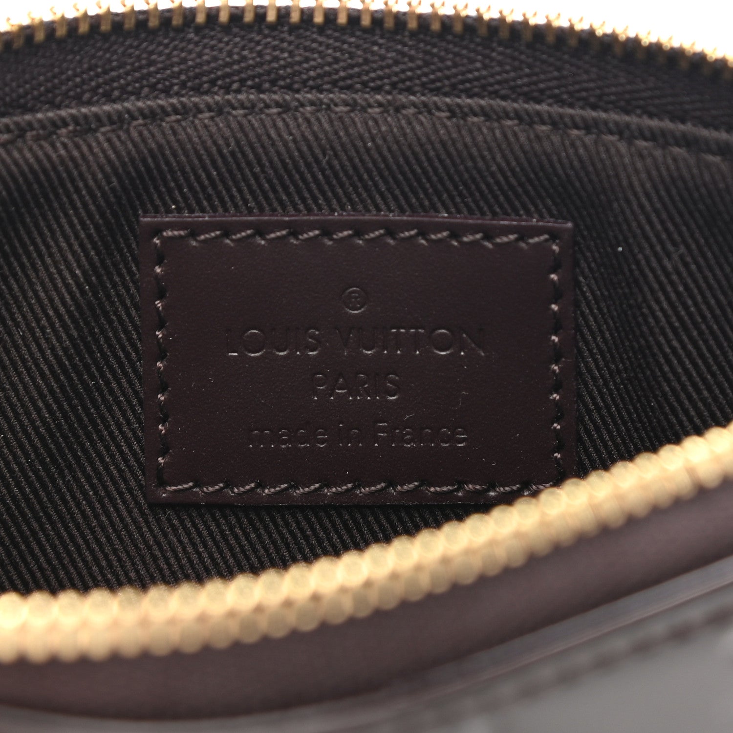 Louis Vuitton Vernis Monogram Mini Pochette Accessories Amarante 6 of 7