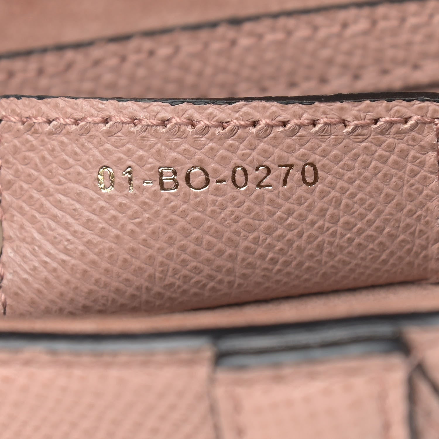 Christian Dior Grained Calfskin Saddle Bag Fard 11 of 12