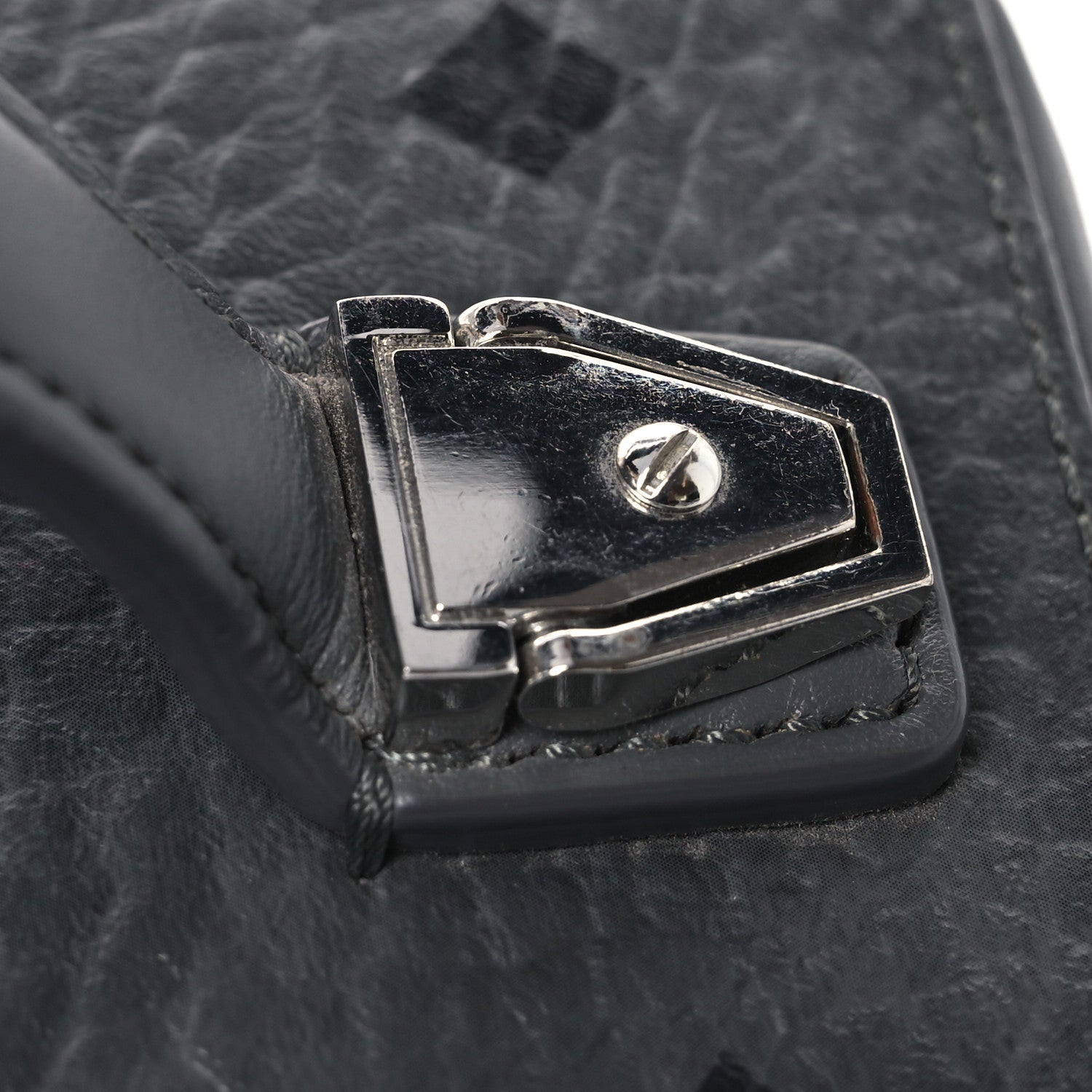 MCM Visetos Vanity Case Grey 17 of 19