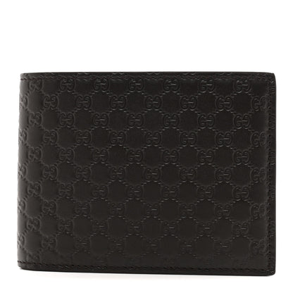 Gucci Micoguccissima Bi-Fold Wallet Brown 1 of 8