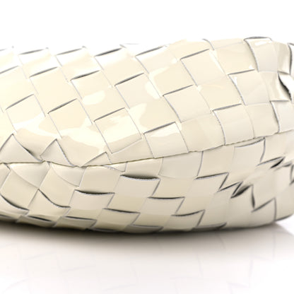 Bottega Veneta Patent Nappa Intrecciato Mini Jodie White 8 of 8