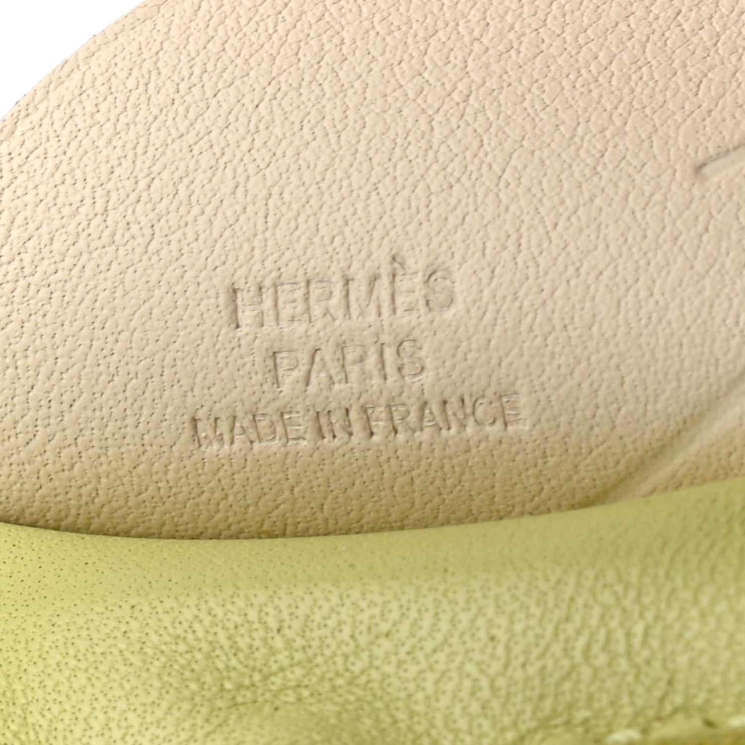 Hermes Milo Lambskin Grigri Rodeo Pegase Horse Bag Charm MM Jaune Bourgeon Bleu Brume Nata 3 of 4