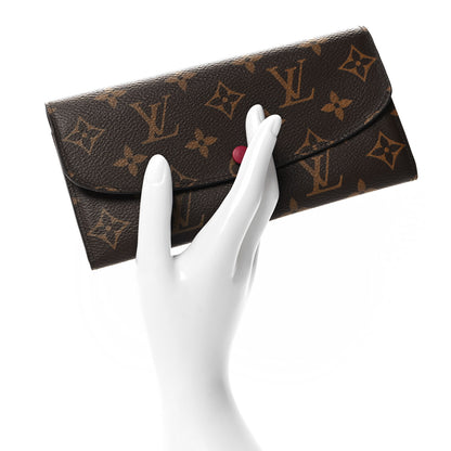Louis Vuitton Monogram Emilie Wallet Fuchsia 2 of 6