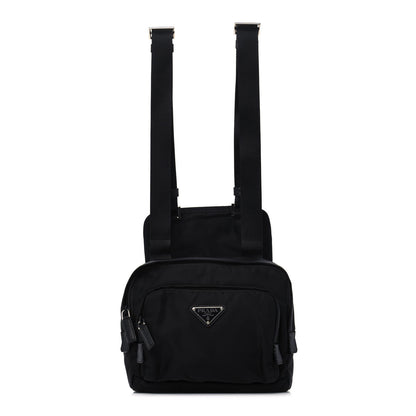 Prada Tessuto Nylon Montagna Harness Bag Black 1 of 8