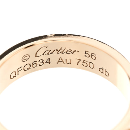 Cartier 18K Yellow Gold 5.5mm LOVE Ring 56 7.75 4 of 5