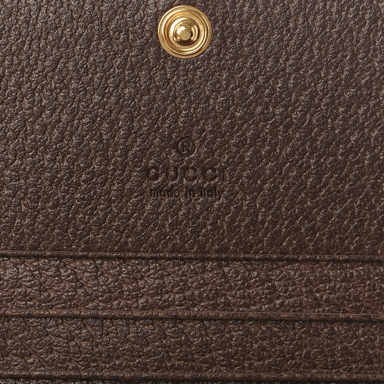Gucci GG Supreme Monogram Web Ophidia Card Case Beige New Acero 5 of 9