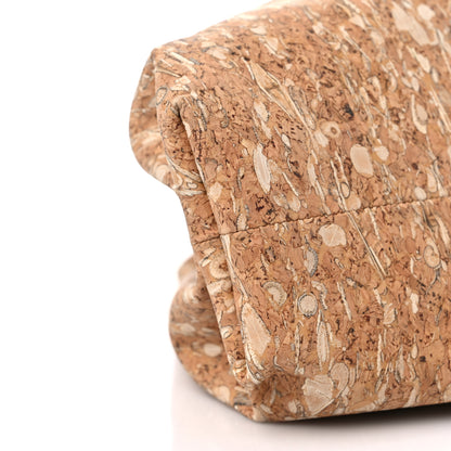 Bottega Veneta Cork The Pouch Oversized Clutch Natural 7 of 9