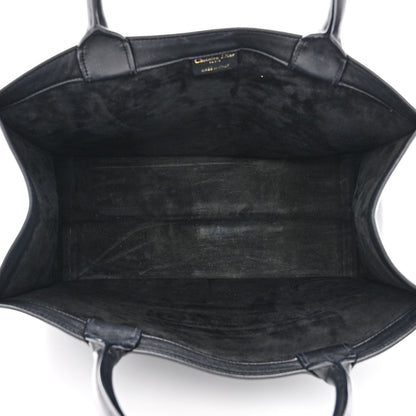 Christian Dior Calfskin Embossed Medium Book Tote Black 5 of 10