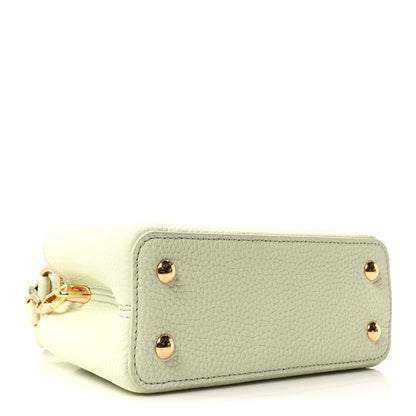 Louis Vuitton LV X TM Taurillon Mini Capucines Green 4 of 10