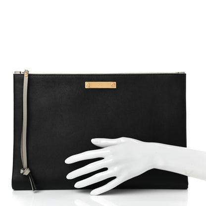 Chloe Calfskin Wristlet Pouch Black 2 of 7