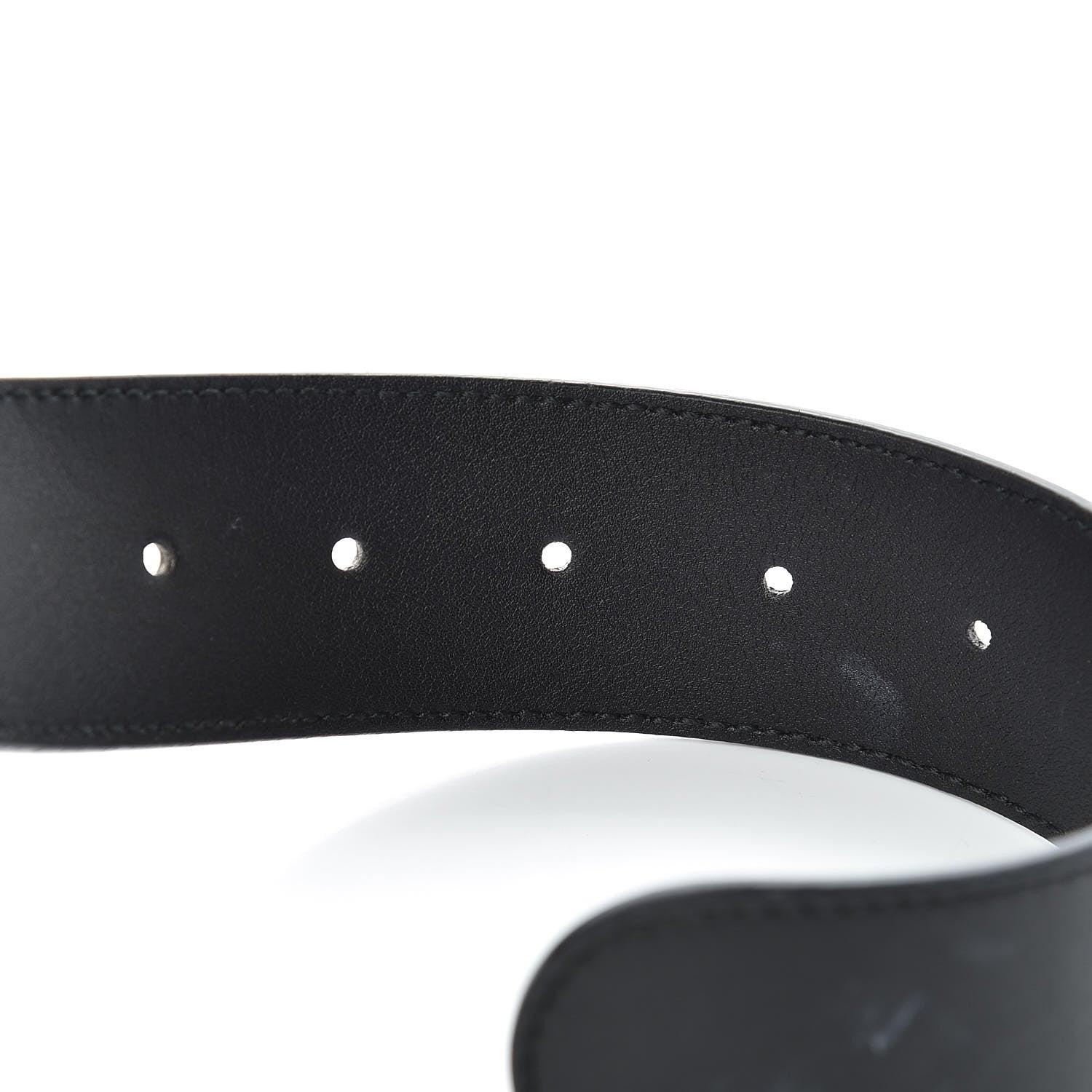 Gucci Calfskin Double G 40mm Belt 85 34 Black 6 of 7