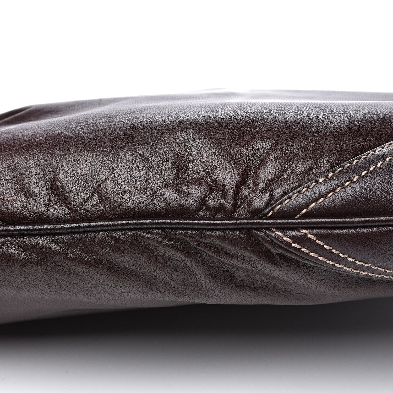 Gucci Calfskin Medium New Britt Hobo Dark Brown 8 of 13