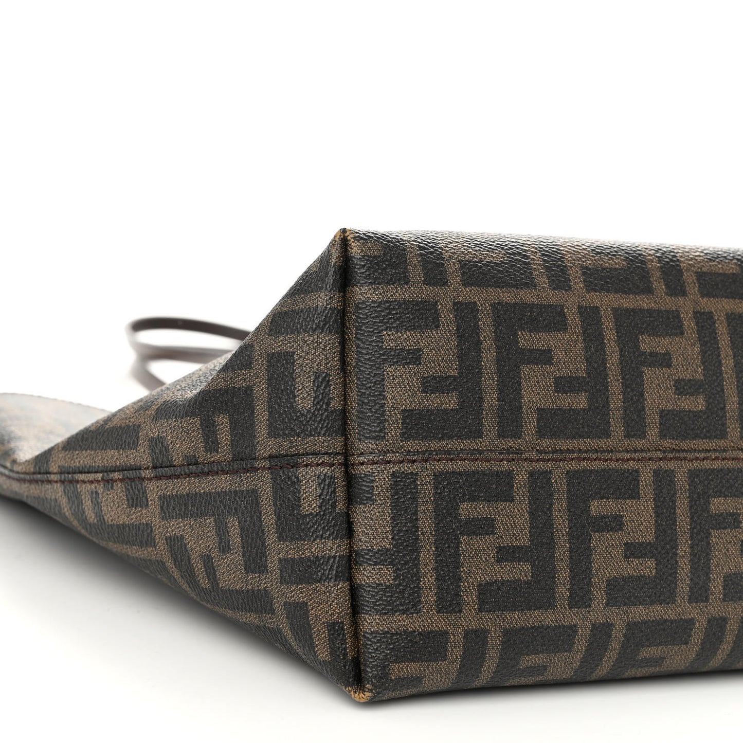 Zucca Spalmati Medium Roll Tote Tobacco Fuxia