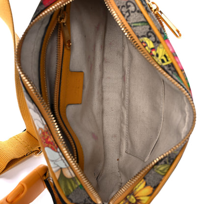 Gucci GG Supreme Monogram Flora Medium Ophidia Belt Bag Beige Multicolor Crop 5 of 13