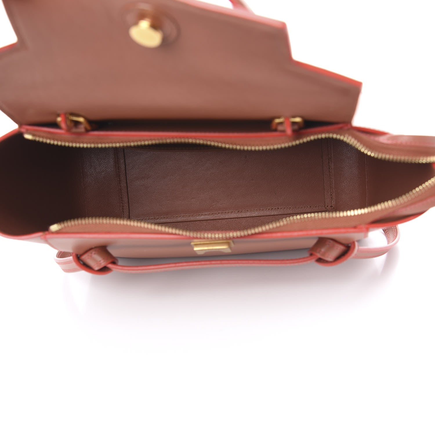 Celine Smooth Calfskin Micro Belt Bag Terracotta 4 of 9