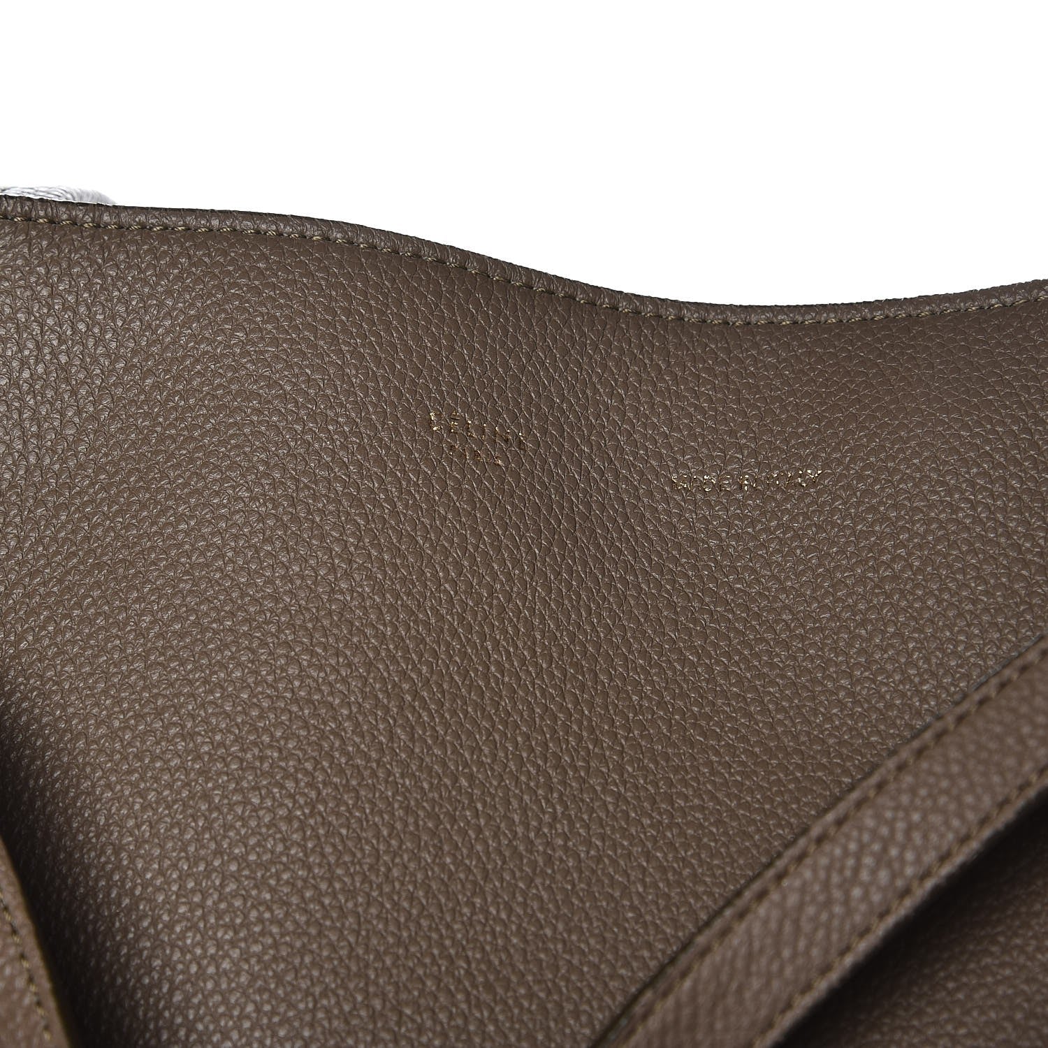 Celine Soft Grained Calfskin Medium Belt Cabas Phantom Taupe 7 of 9