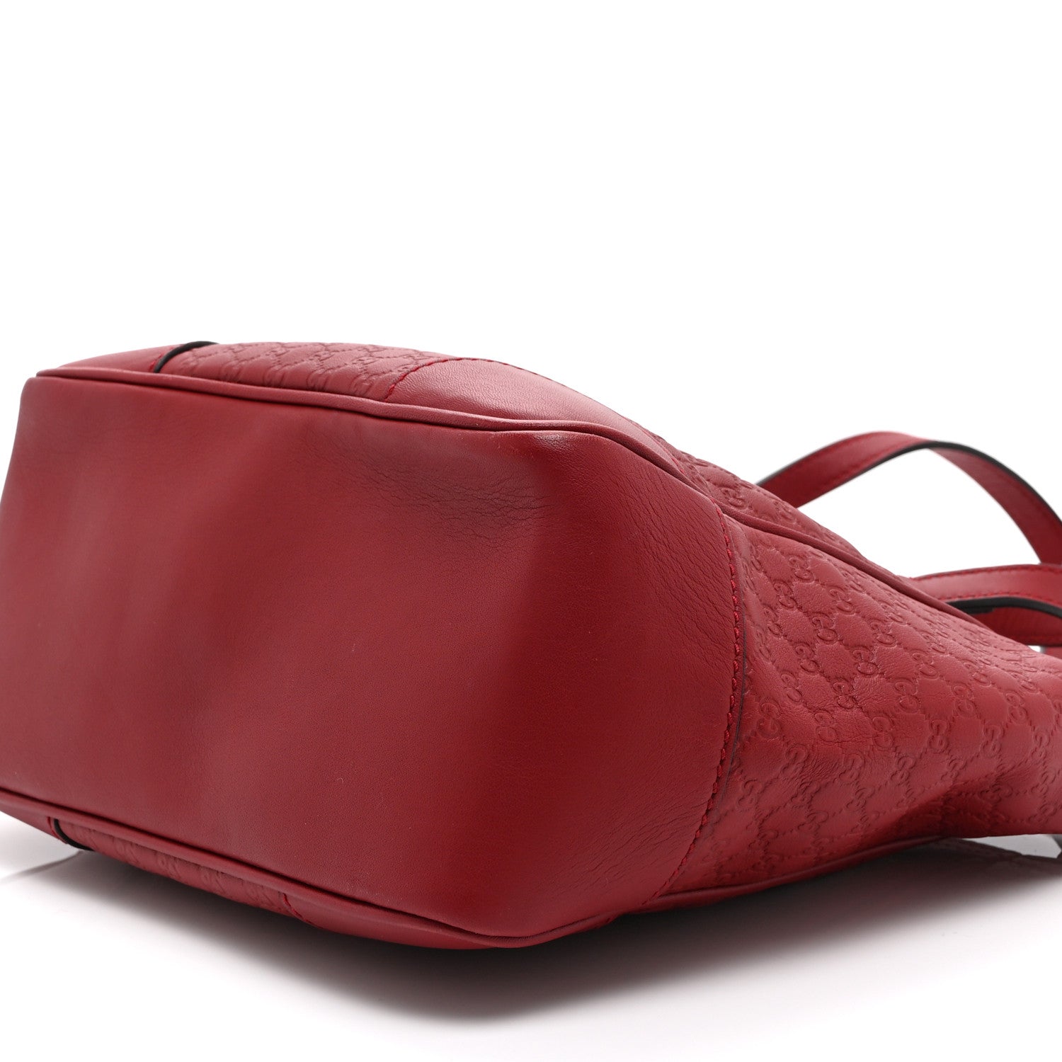 Gucci Microguccissima Small Bree Tote Red 11 of 11