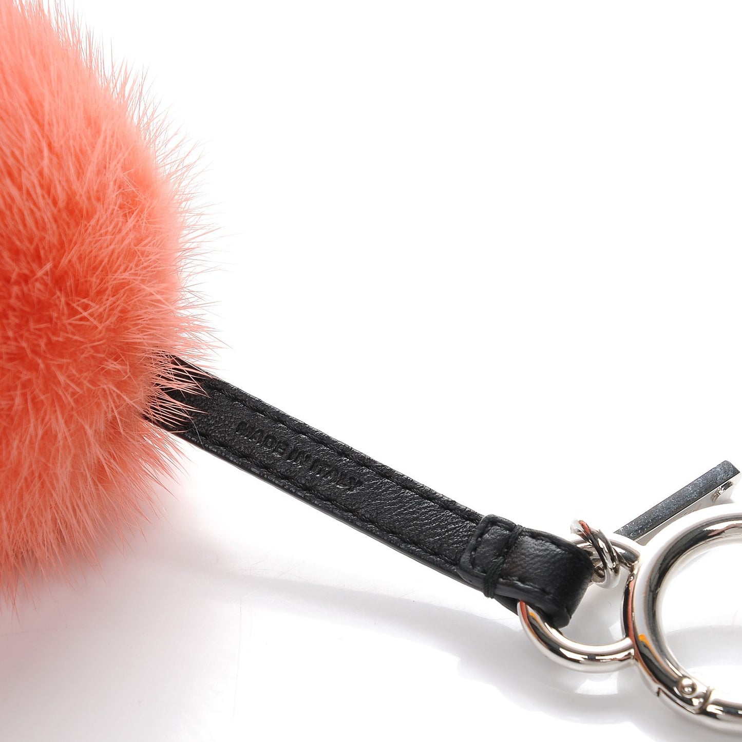 Mink Fox Fur Kid Monster Bag Bug Charm Multicolor