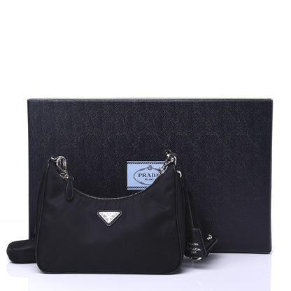 Prada Nylon Re-Edition 2005 Shoulder Bag Black 9 of 9