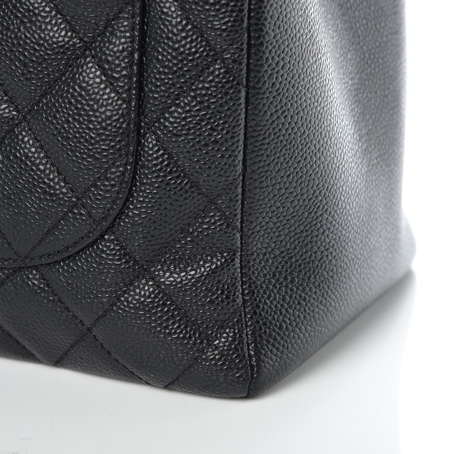 Chanel Caviar Quilted Grand Shopping Tote GST Black 10 of 19