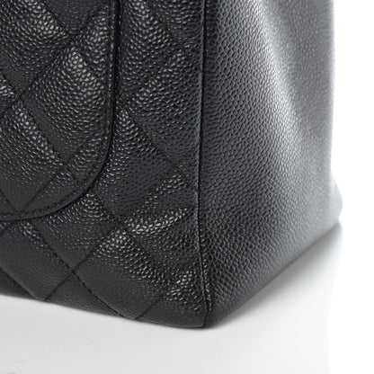 Chanel Caviar Quilted Grand Shopping Tote GST Black 10 of 19
