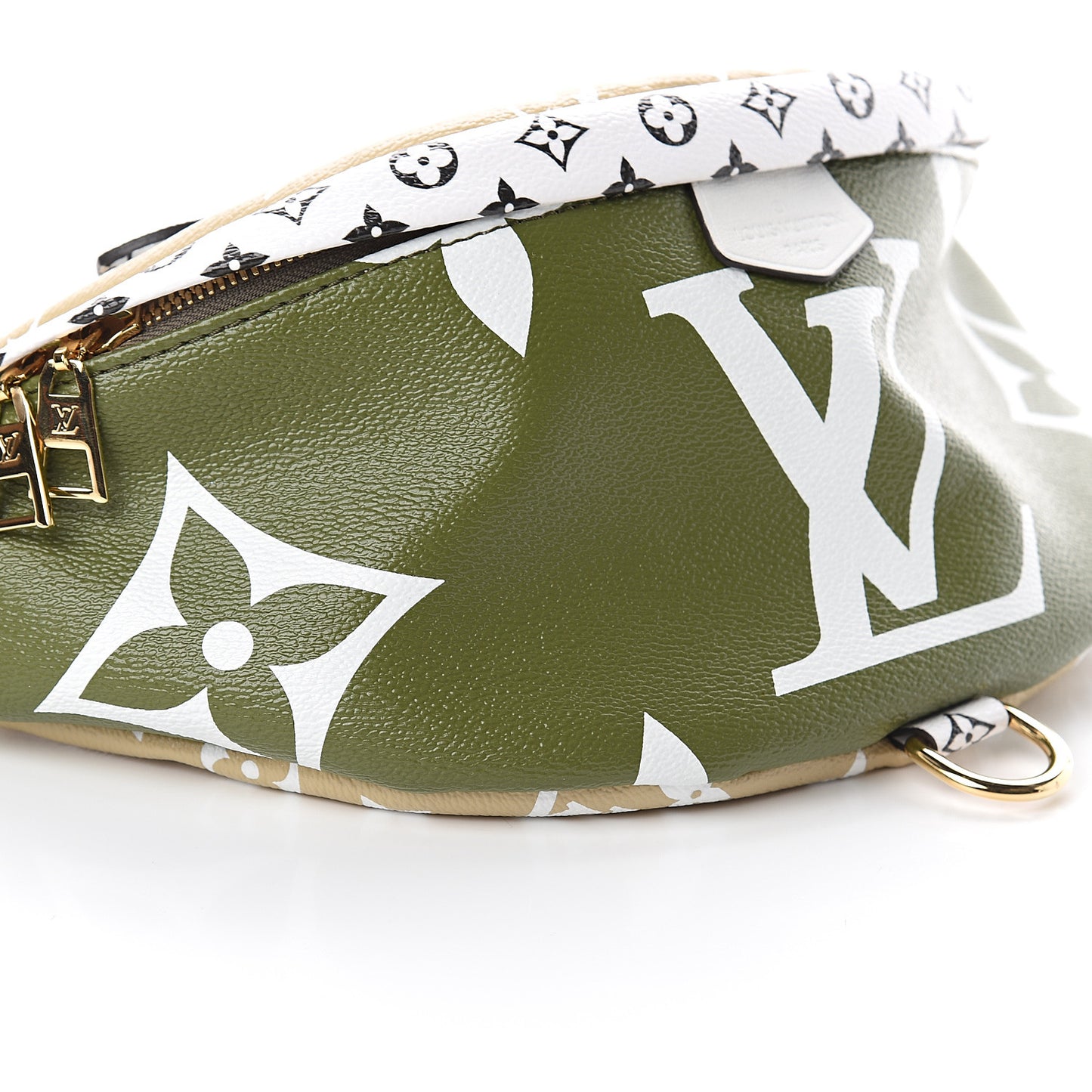 Monogram Giant Bumbag Kaki Beige