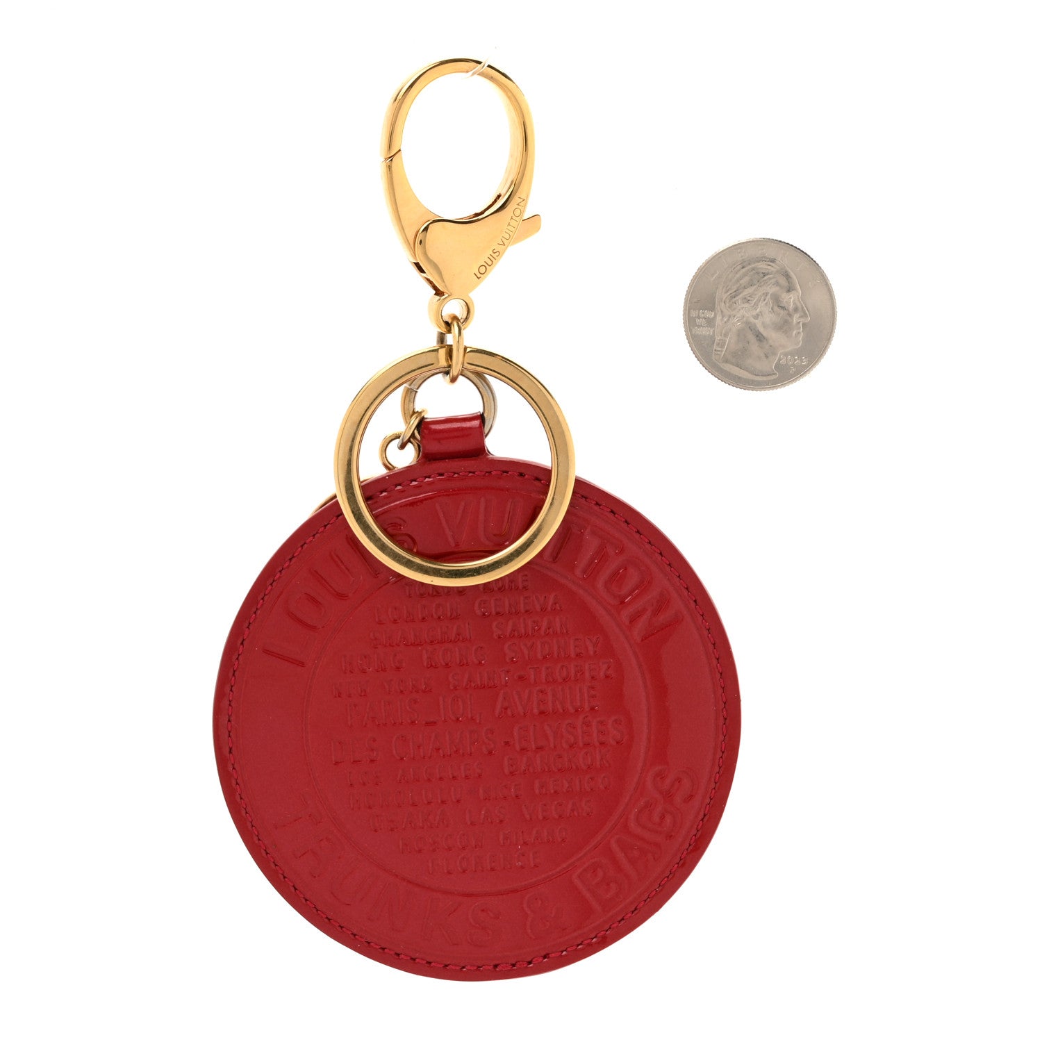 Louis Vuitton Vernis Trunks and Bags Bag Charm Pomme d'Amour 2 of 3