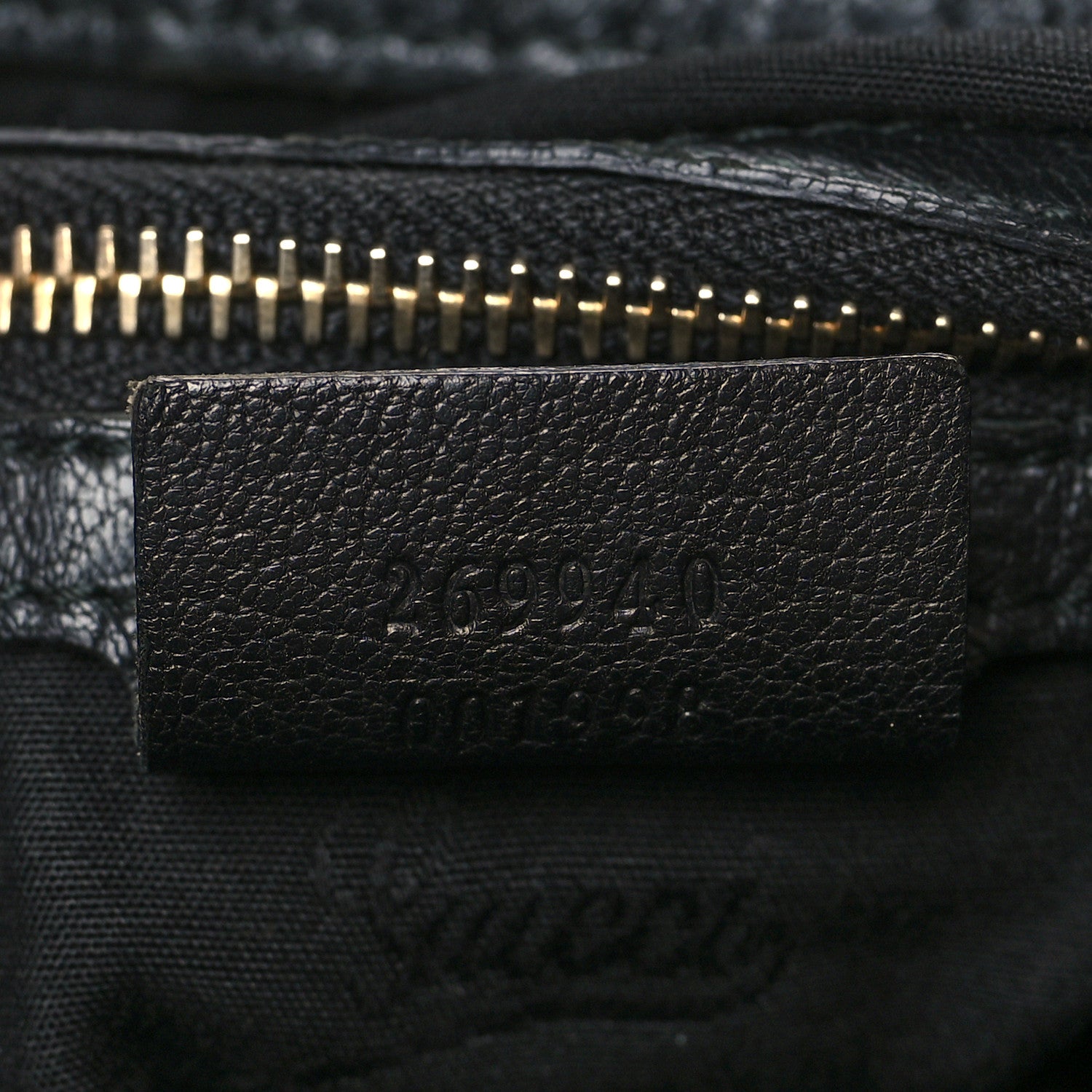 Gucci Calfskin Medium Sienna Hobo Black 7 of 10