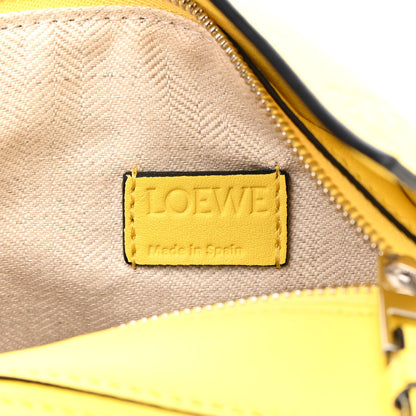 Loewe Calfskin Mini Puzzle Bumbag Lemon 6 of 9