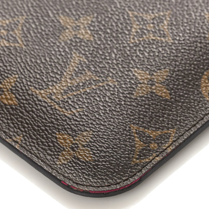 Louis Vuitton Monogram Neverfull MM GM Pochette Pivoine 8 of 8