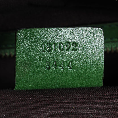 Gucci Leather Large Horsebit Chain Bag Green 7 of 7