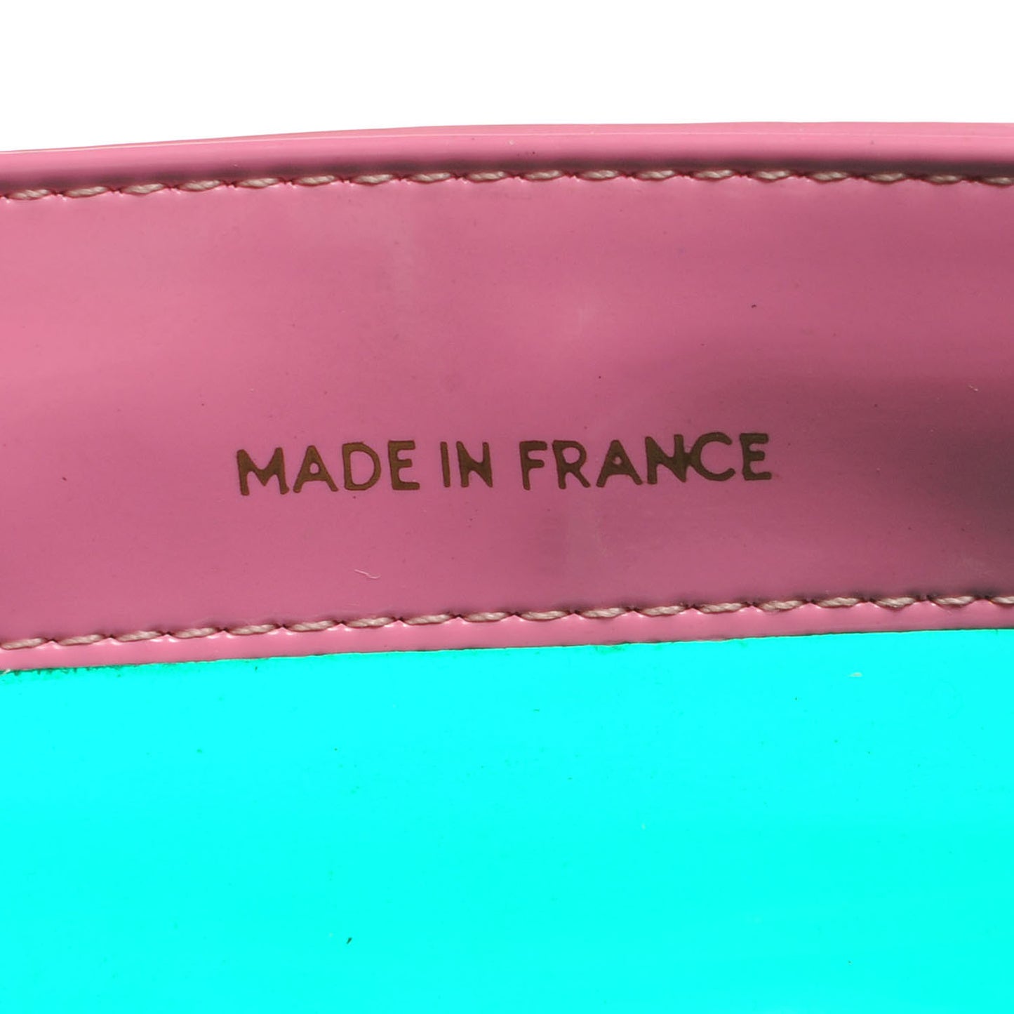 Vinyl CC Logo Tote Pink