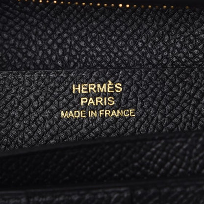 Hermes Epsom Bearn Gusset Wallet Black 6 of 8