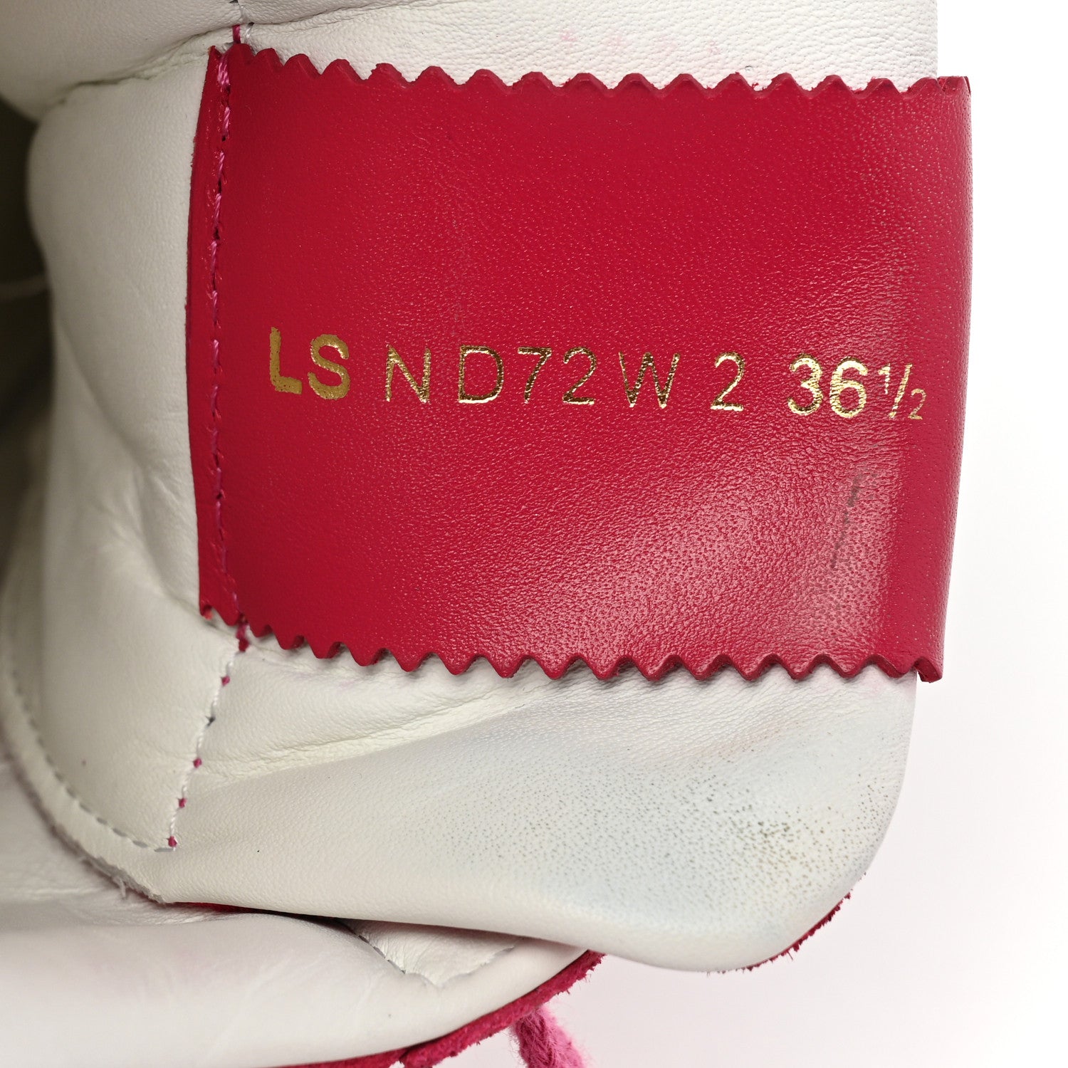 Valentino Garavani Suede Womens Flycrew Sneakers 36.5 Shadow Pink Optic White 9 of 13