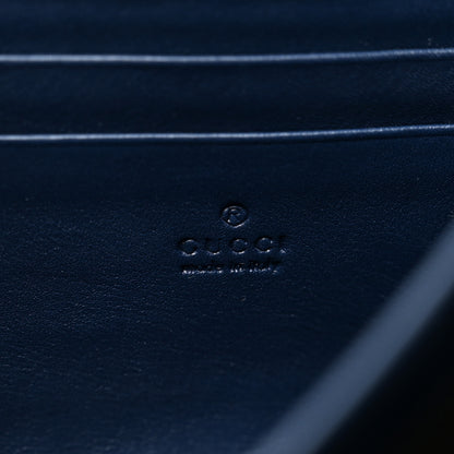 Gucci Velvet Crystal GG Monogram Mini Dionysus Chain Wallet Blue Beige Black 6 of 10
