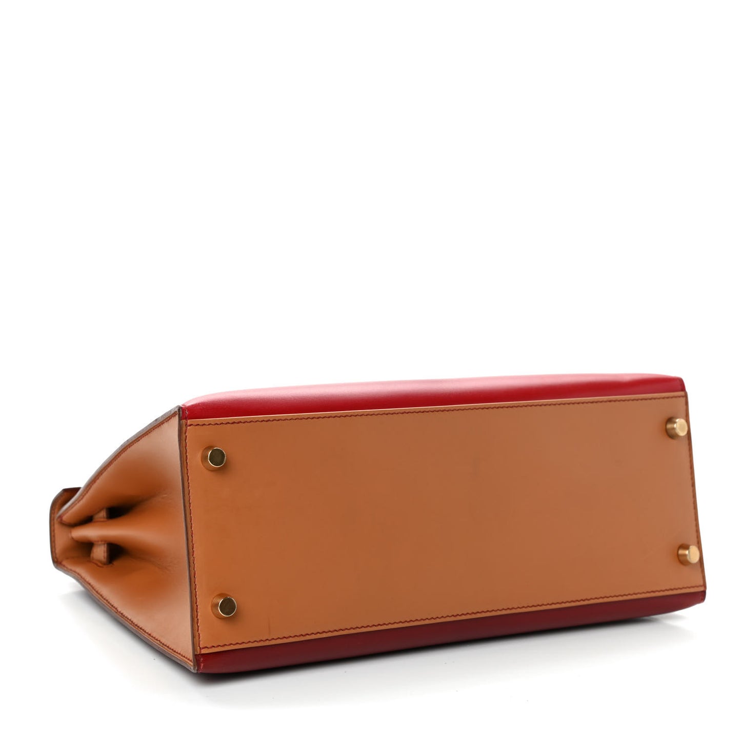 Box Chamonix Tri-Color Kelly Sellier 28 Rouge H Rouge Vif Naturelle