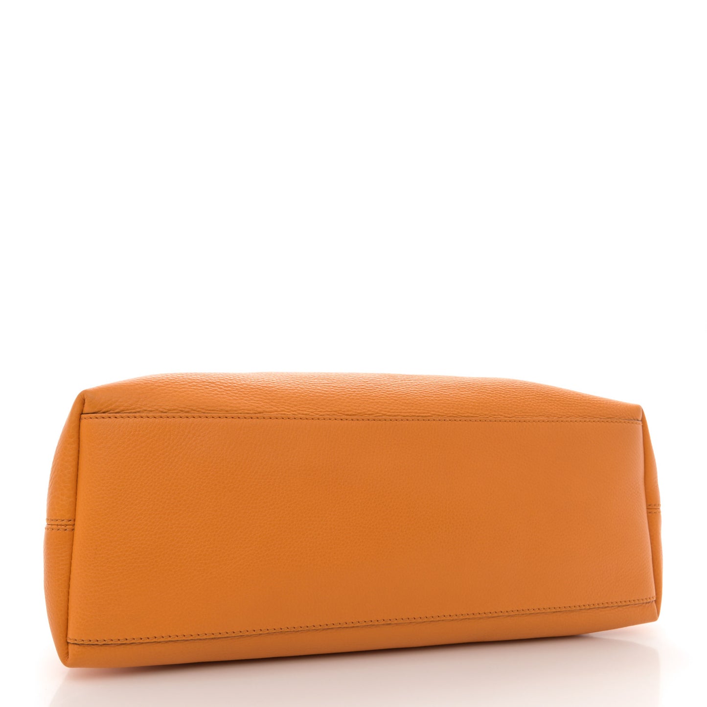 Pebbled Calfskin Medium Soho Chain Shoulder Bag Curcuma