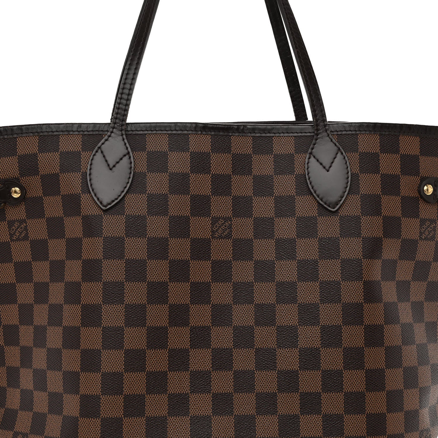 Louis Vuitton Damier Ebene Neverfull MM 7 of 10