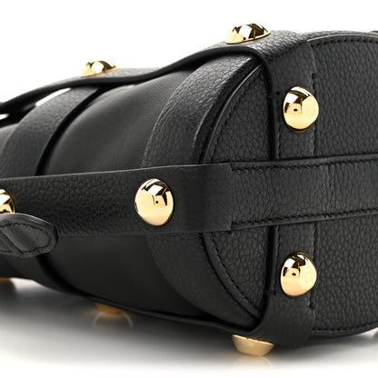 Salvatore Ferragamo Calfskin Small Cage Bag Black 9 of 9