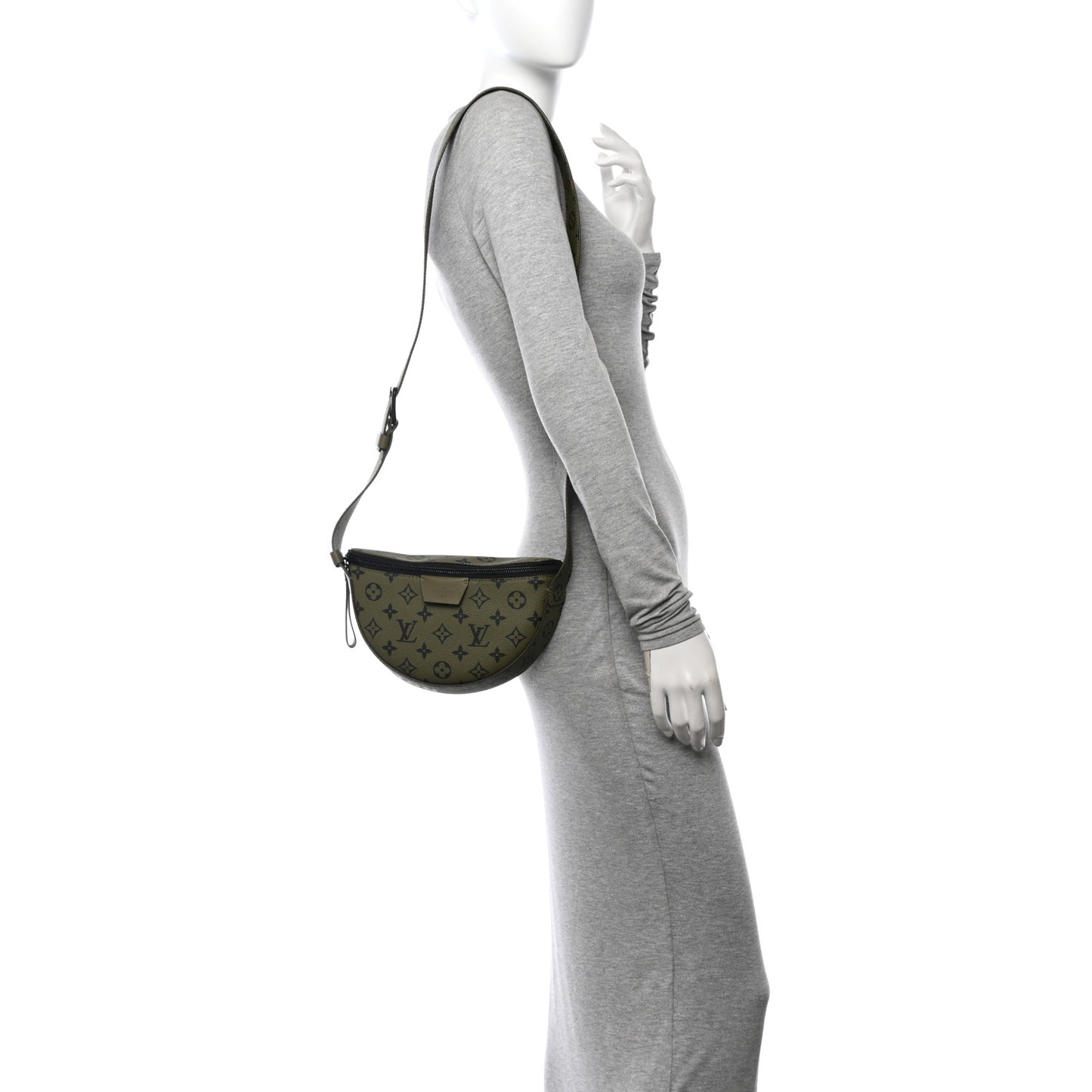 Monogram Eclipse LV Moon Crossbody Khaki Green